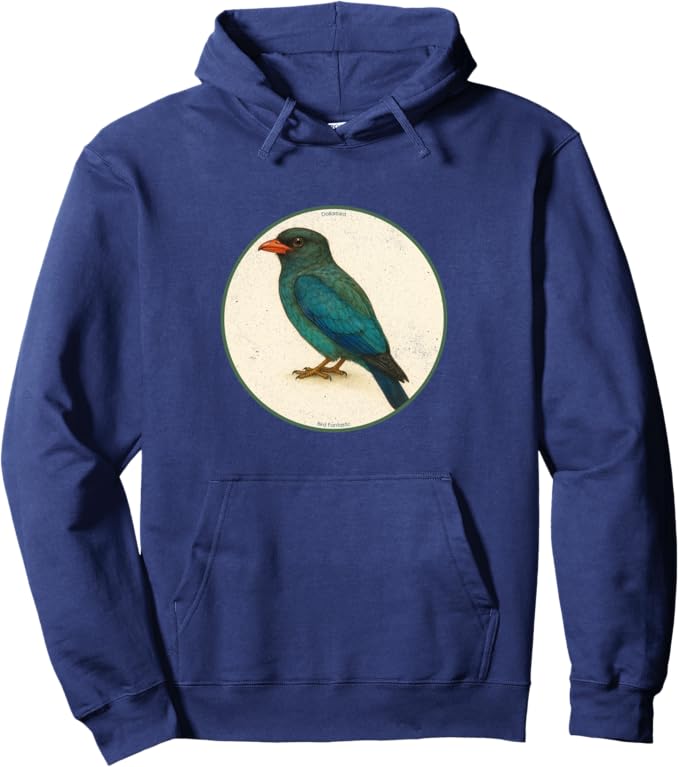 Retro Dollarbird Hoodie – Vintage Bird Design Sweatshirt