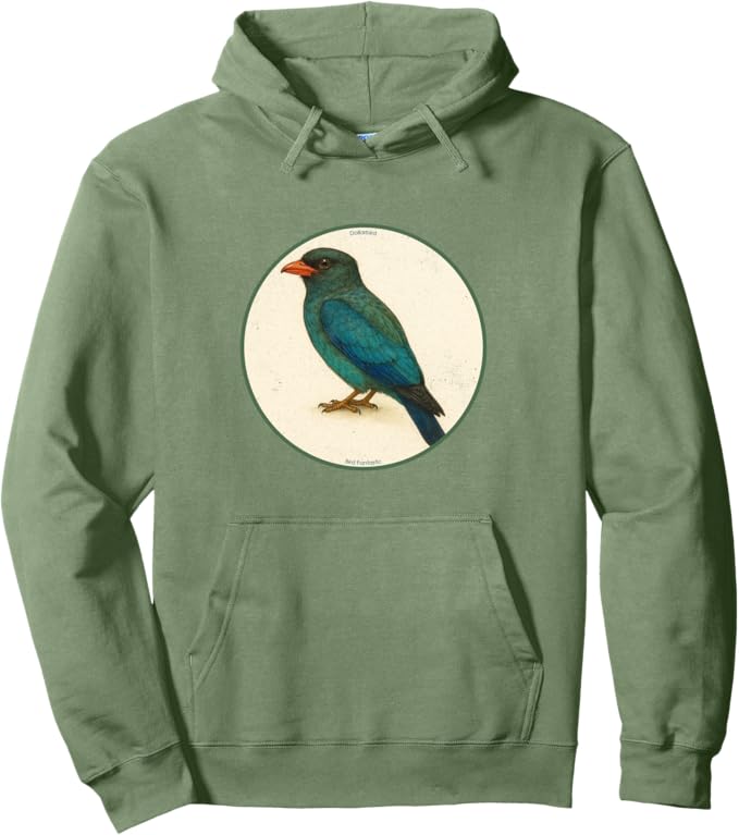 Retro Dollarbird Hoodie – Vintage Bird Design Sweatshirt