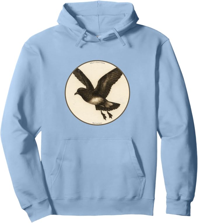 Retro Wilson's Storm-Petrel Hoodie – Vintage Bird Design Sweatshirt