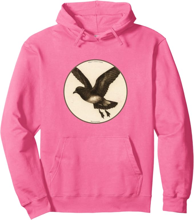 Retro Wilson's Storm-Petrel Hoodie – Vintage Bird Design Sweatshirt