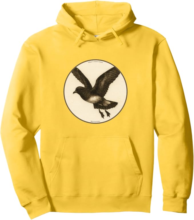 Retro Wilson's Storm-Petrel Hoodie – Vintage Bird Design Sweatshirt