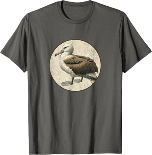 Antipodean Albatross T-Shirt Retro Design by Bird.fan