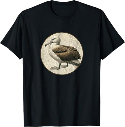 Antipodean Albatross T-Shirt Retro Design by Bird.fan