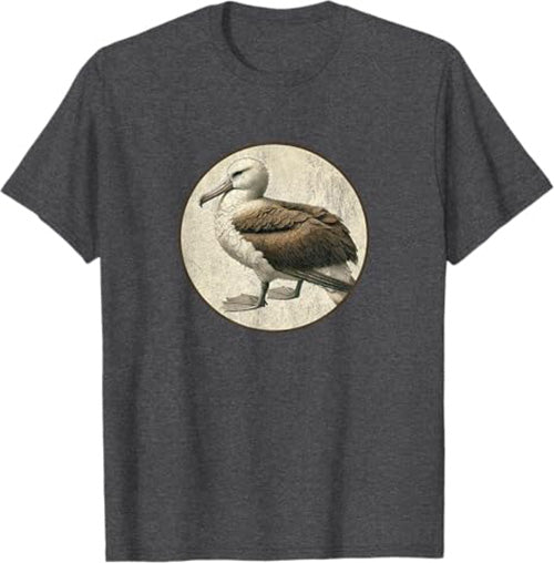 Antipodean Albatross T-Shirt Retro Design by Bird.fan