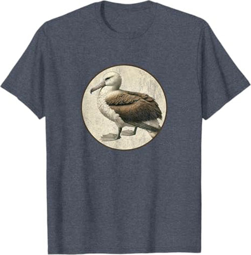 Antipodean Albatross T-Shirt Retro Design by Bird.fan