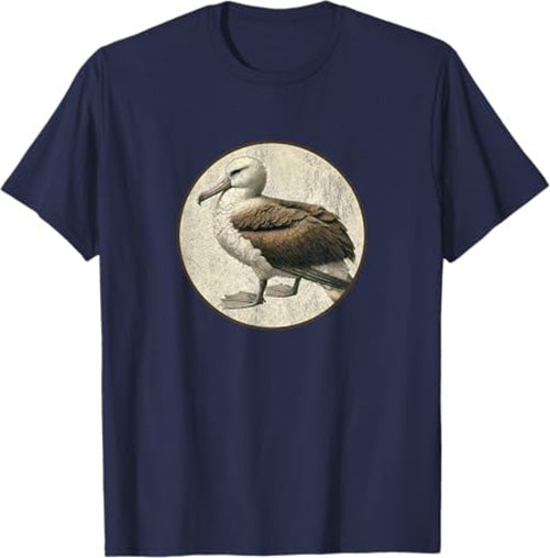 Antipodean Albatross T-Shirt Retro Design by Bird.fan