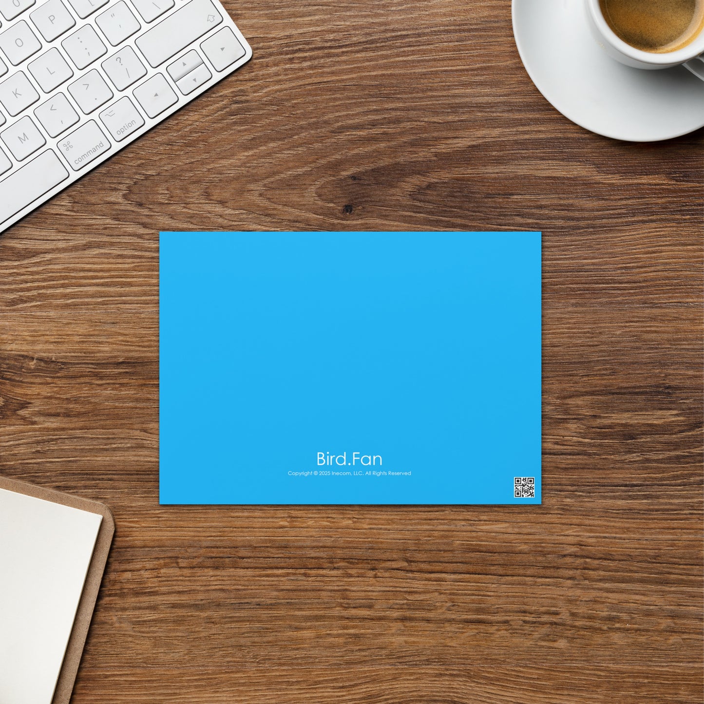 Common Grackle Greeting Card 5" x 7" | Original Bird Photography | Wildlife Gift w/ Envelope