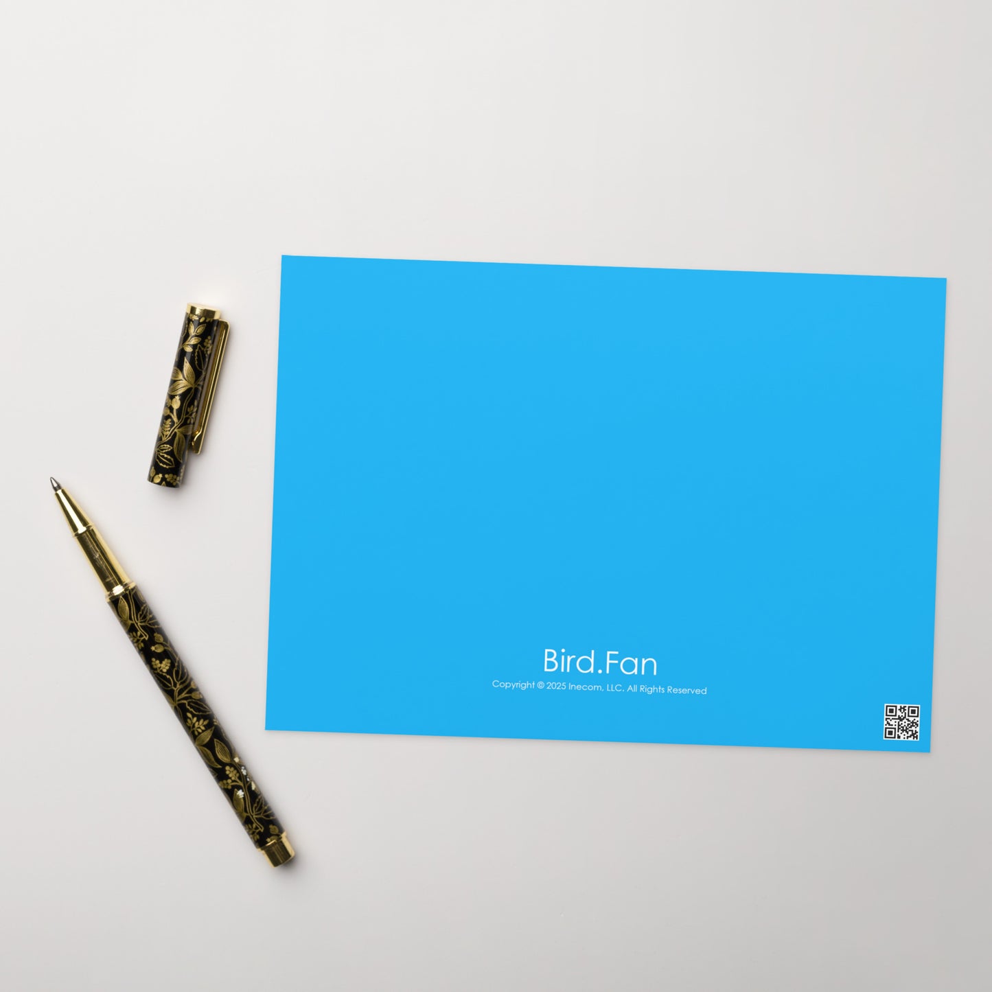 Common Grackle Greeting Card 5" x 7" | Original Bird Photography | Wildlife Gift w/ Envelope