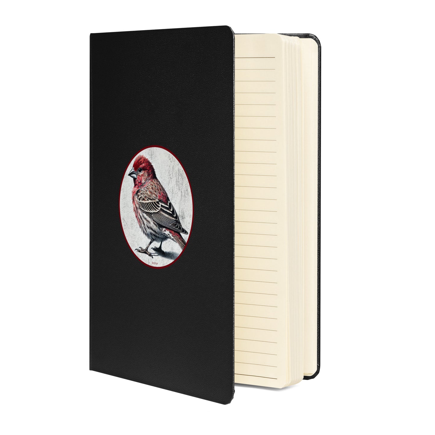 House Finch Birding Journal Hardcover Notebook by Bird.fan