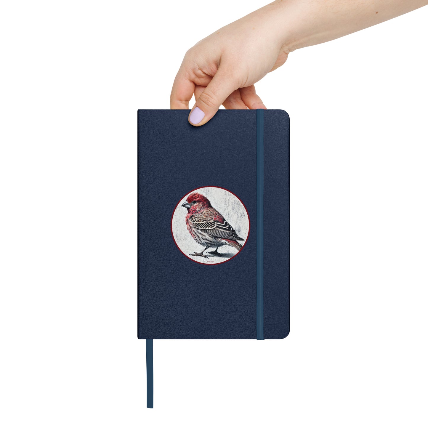 House Finch Birding Journal Hardcover Notebook by Bird.fan