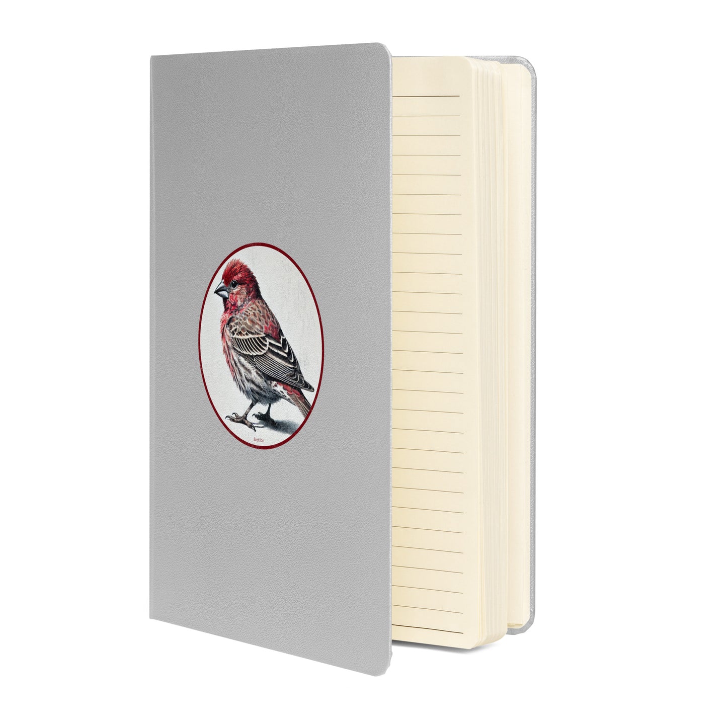 House Finch Birding Journal Hardcover Notebook by Bird.fan