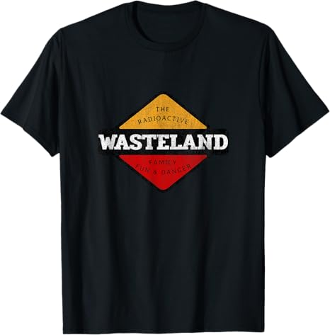 Retro Radioactive Wasteland “Family Fun & Danger” Sci-Fi T-Shirt | Graphic Tee