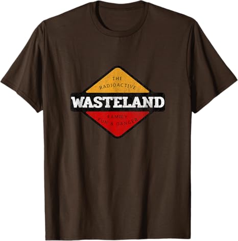 Retro Radioactive Wasteland “Family Fun & Danger” Sci-Fi T-Shirt | Graphic Tee