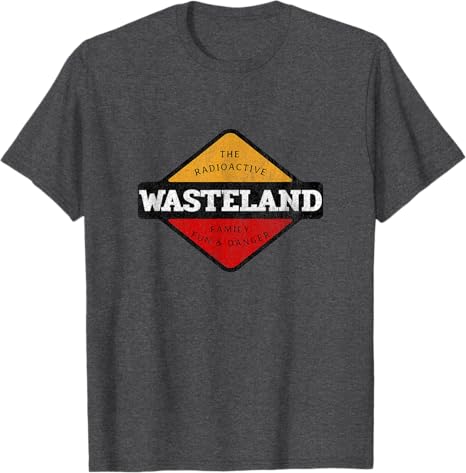 Retro Radioactive Wasteland “Family Fun & Danger” Sci-Fi T-Shirt | Graphic Tee