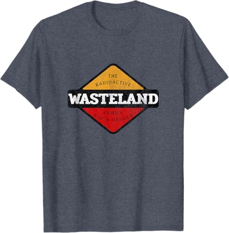 Retro Radioactive Wasteland “Family Fun & Danger” Sci-Fi T-Shirt | Graphic Tee