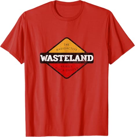 Retro Radioactive Wasteland “Family Fun & Danger” Sci-Fi T-Shirt | Graphic Tee