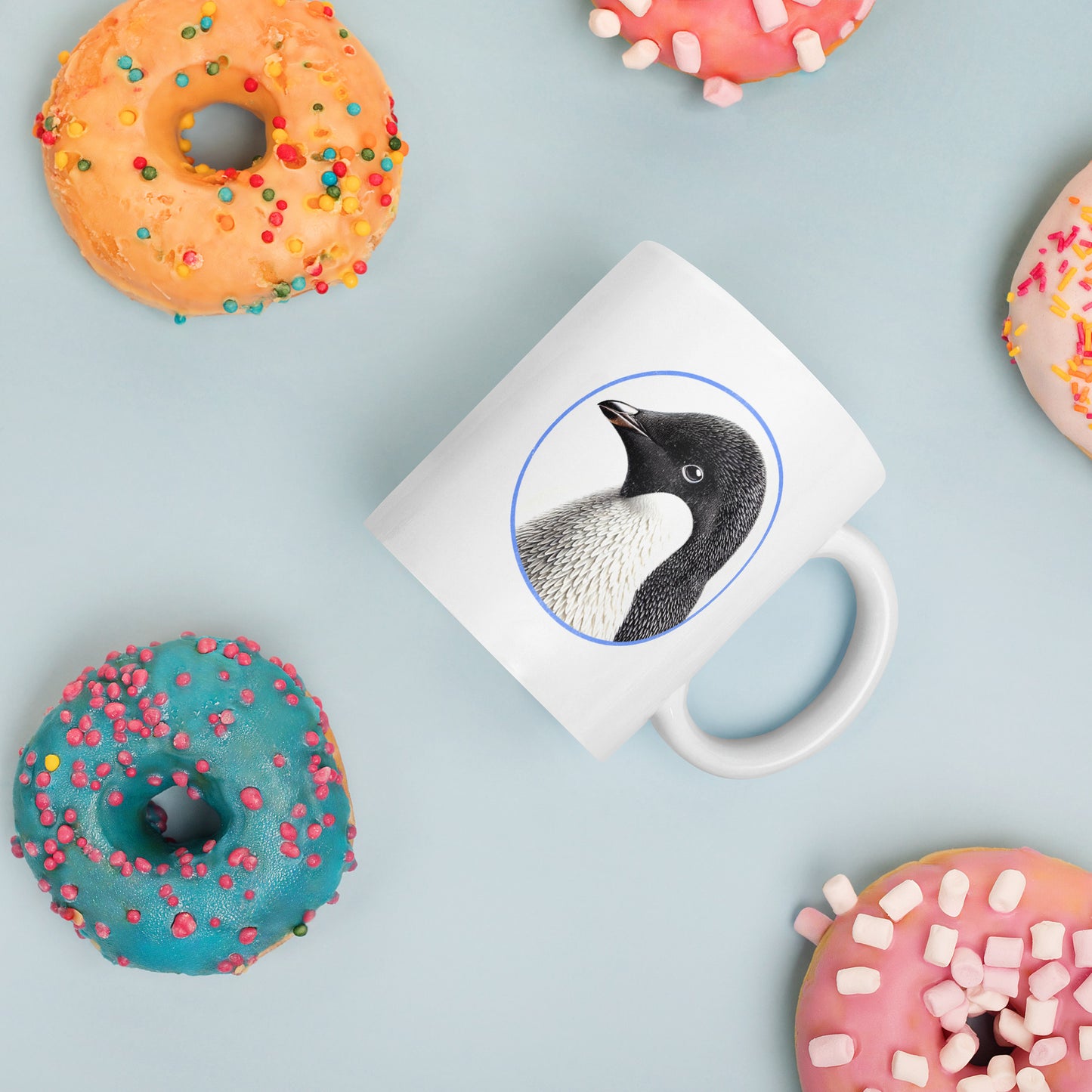 Adelie Penguin Coffee Mug 11oz by Bird.fan