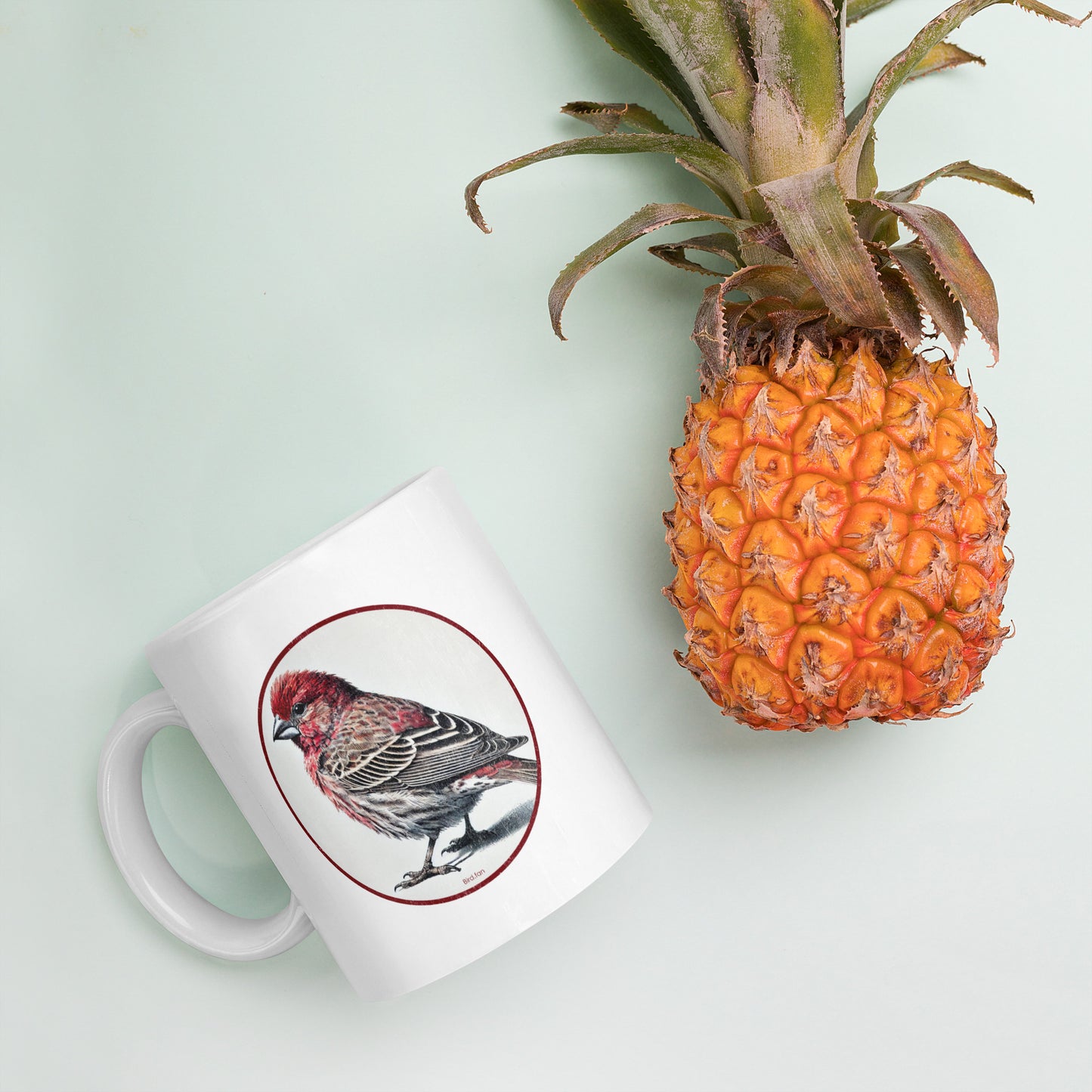 House Finch Coffee Mug 11oz by Bird.Fan
